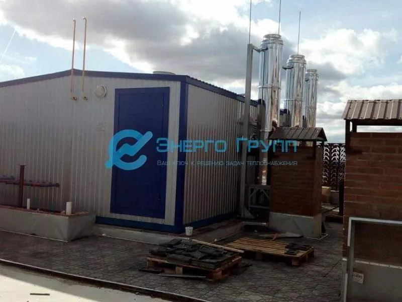 Пример реализованного объекта «Энерго Групп» - крышная газовая котельная