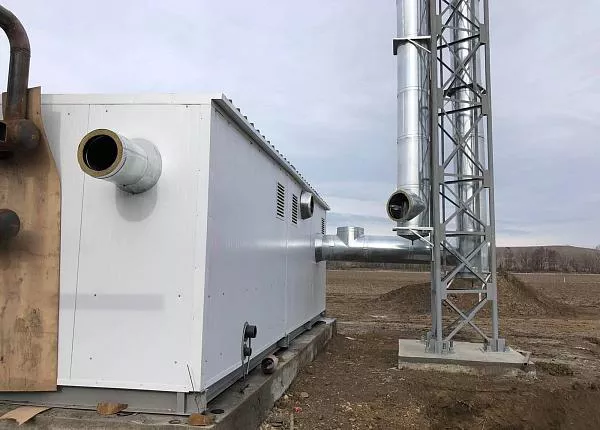 Монтаж котельной на строительной площадке Заказчика