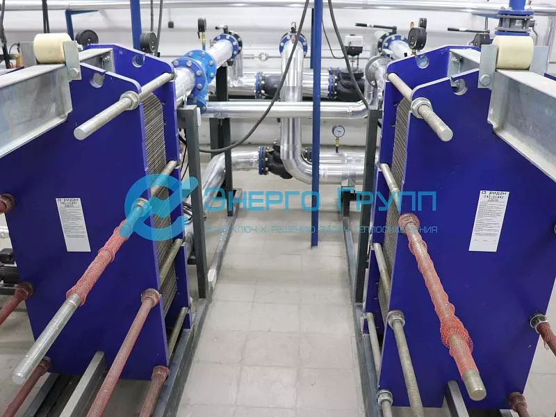 Пример реализованного объекта «Энерго Групп» - индивидуальный тепловой пункт