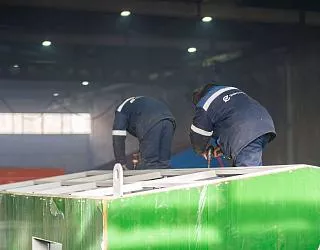 Процесс производства котельных