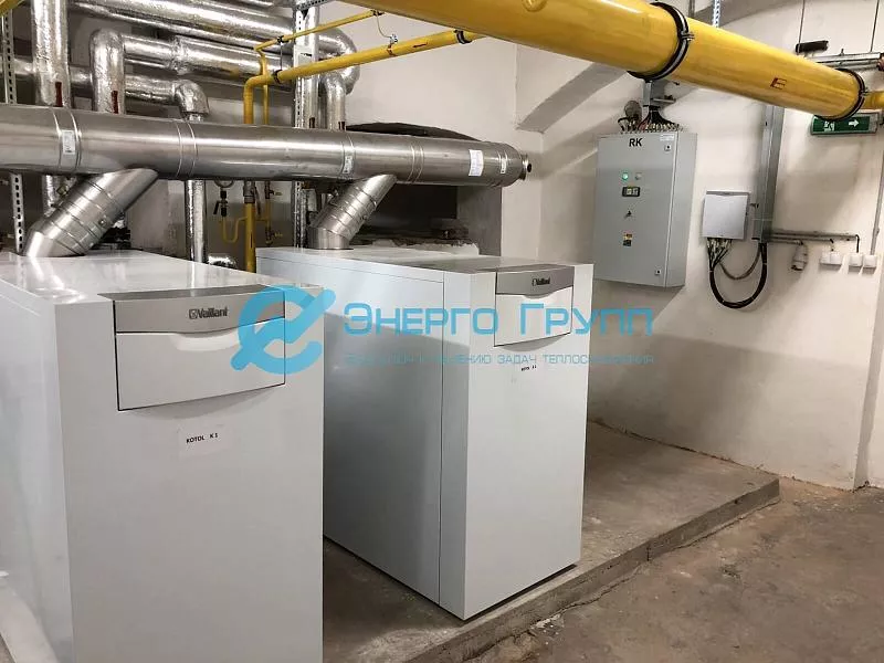 Пример реализованного объекта «Энерго Групп» - крышная котельная +в многоквартирном