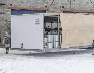 Погрузка котельной