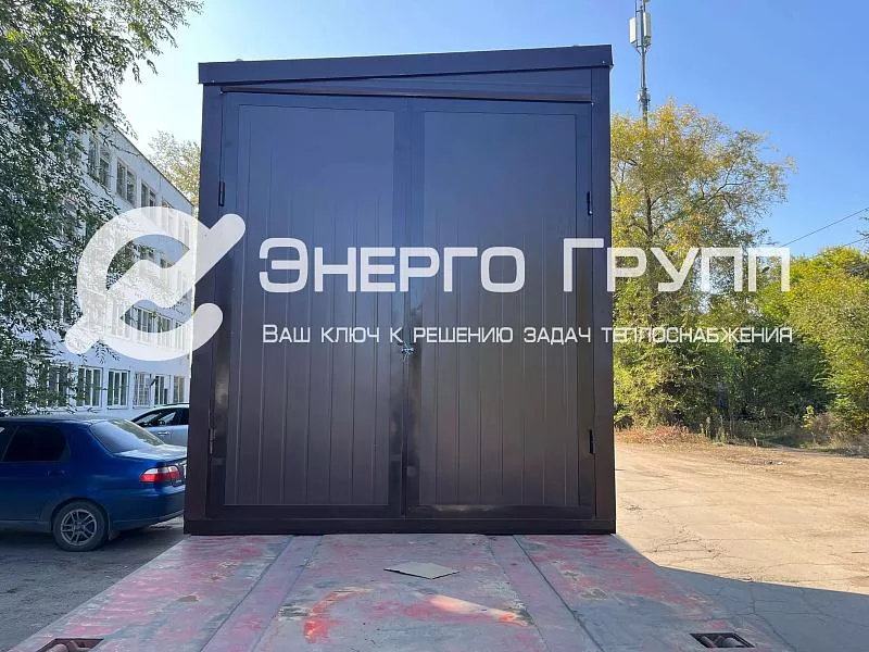 Пример реализованного объекта «Энерго Групп» - котел наружного размещения кнр-эг 1 (13)