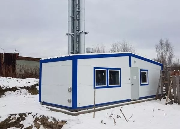 Блочно-модульная котельная БМК 1.5 МВт 1500 кВт