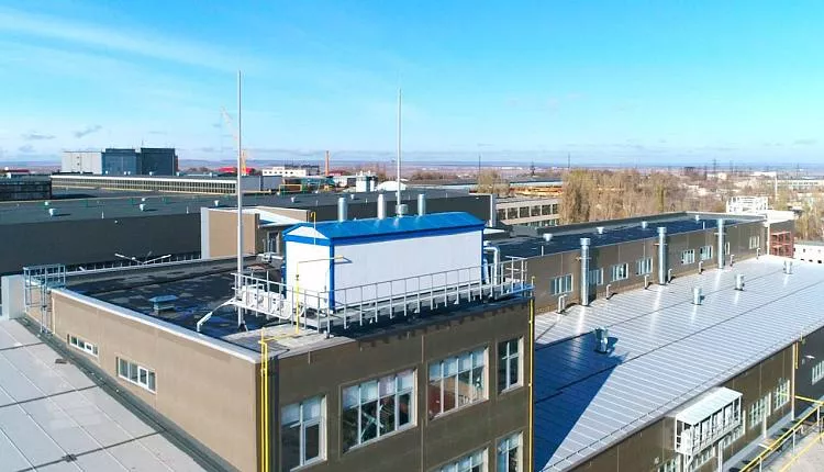 Газовая котельная на крыше