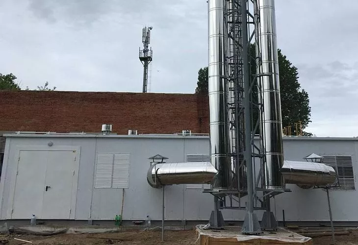 Как устанавливают стальную дымовую трубу