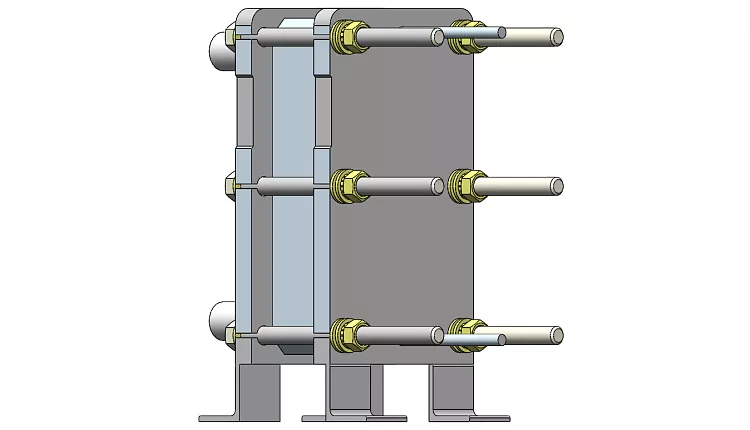 Установка промежуточных теплообменников на систему отопления 