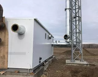 Монтаж котельной на строительной площадке Заказчика