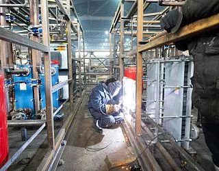 Процесс производства котельных