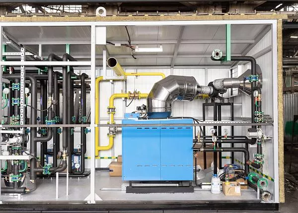 Блочно-модульная котельная БМК 0.8 МВт 800 кВт Калуга (секция 1)