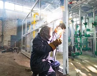 Процесс производства котельных