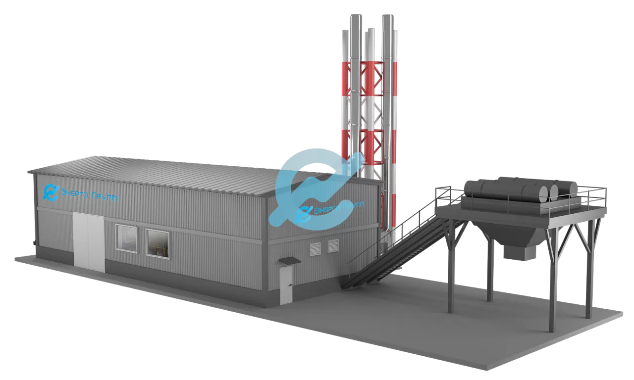 Оборудование энергетической промышленности. Передвижная котельная установка. ЭНЕРГОГРУПП.